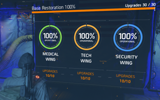 The Division Base of Operations completion