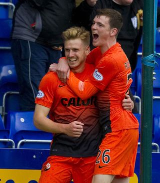 The pair played together for Dundee United