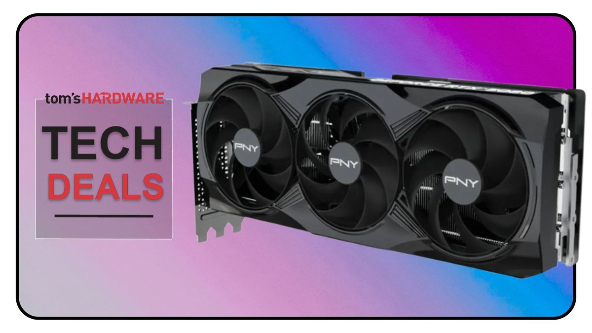 Back in stock, this MSRP-priced RTX 5080 OC is the 2nd most powerful GPU available and is now just $999 for the overclocked variant