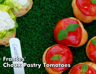 Frances' Choux Pastry Tomatoes