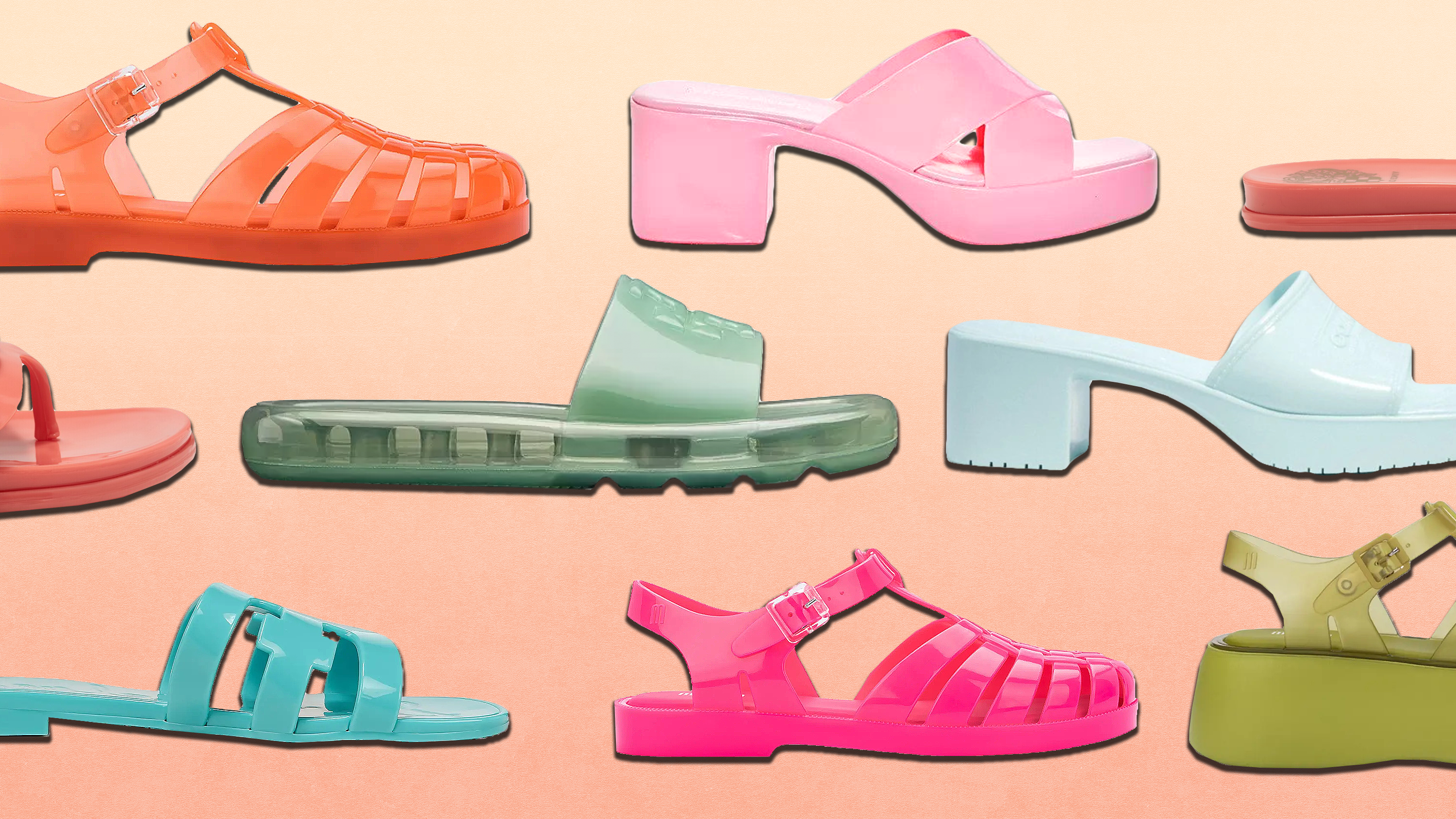 The 13 Best Jelly Sandals for Women to Wear With Pride in 2023 | Marie  Claire