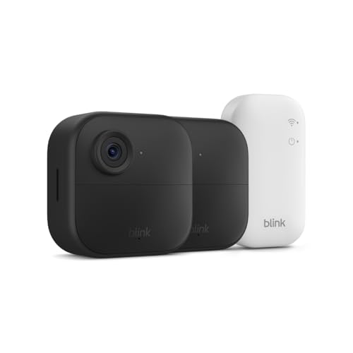 Blink Outdoor 4 &amp;ndash; Wireless Smart Security Camera, Two-Year Battery Life, 1080p Hd Day and Infrared Night Live View, Two-Way Talk. Sync Module Core Included &amp;ndash; 2 Camera System