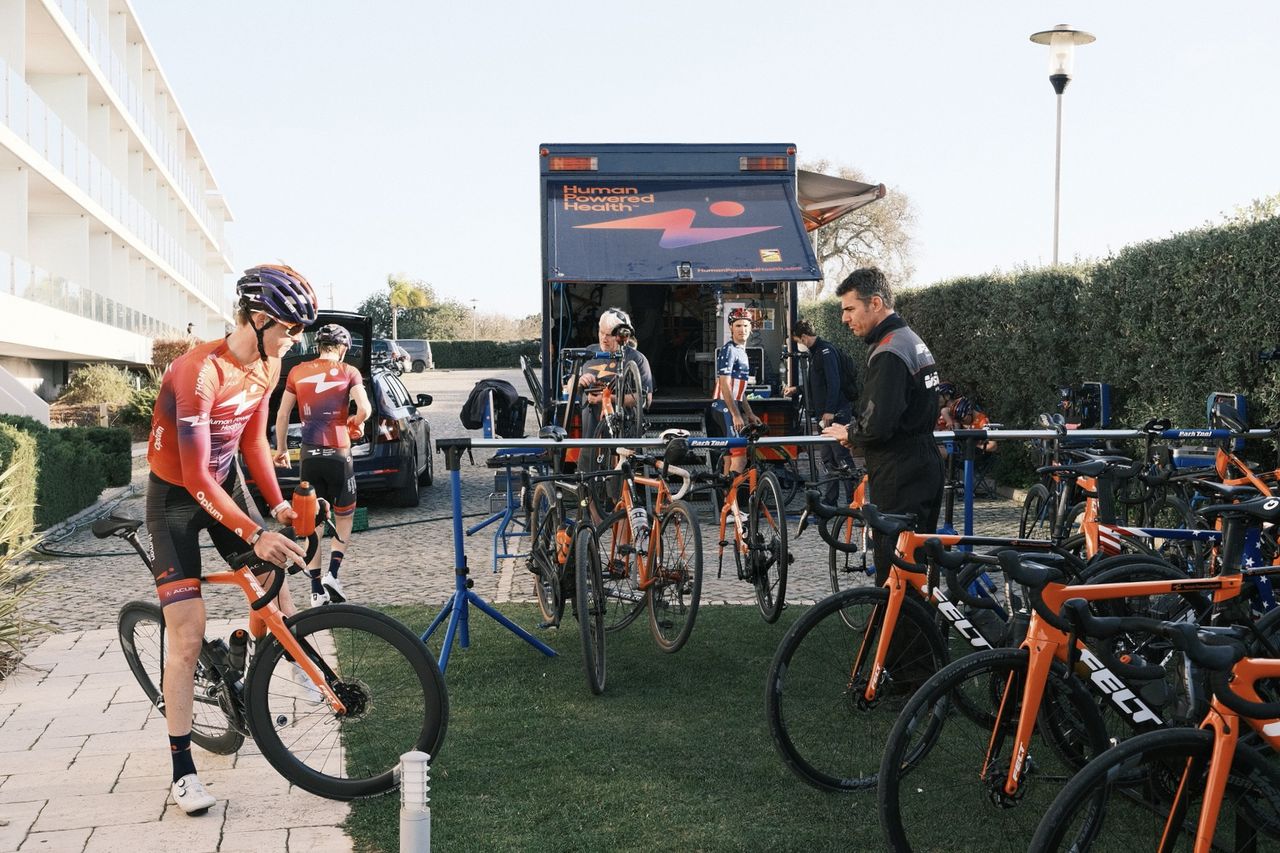 Human Powered Health men started 2022 training camp in Portim&atilde;o, Portugal on January 9