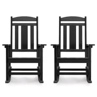 Lue Bona The Adirondack Rocking Chair Set