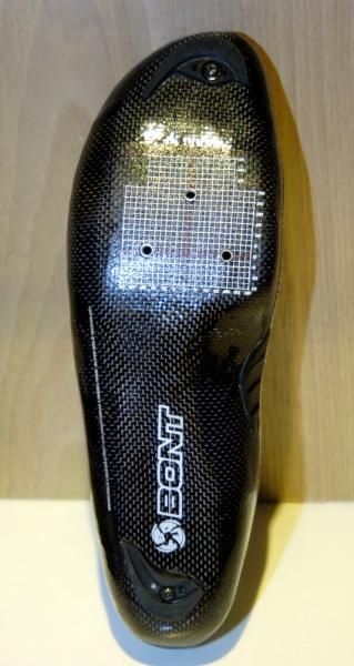 A different lay-up technique has been used on the shoe&rsquo;s carbon sole, which has helped reduce weight.