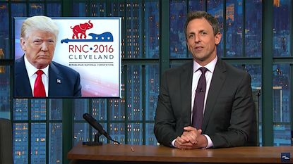 Seth Meyers recaps opening of Republican National Convention