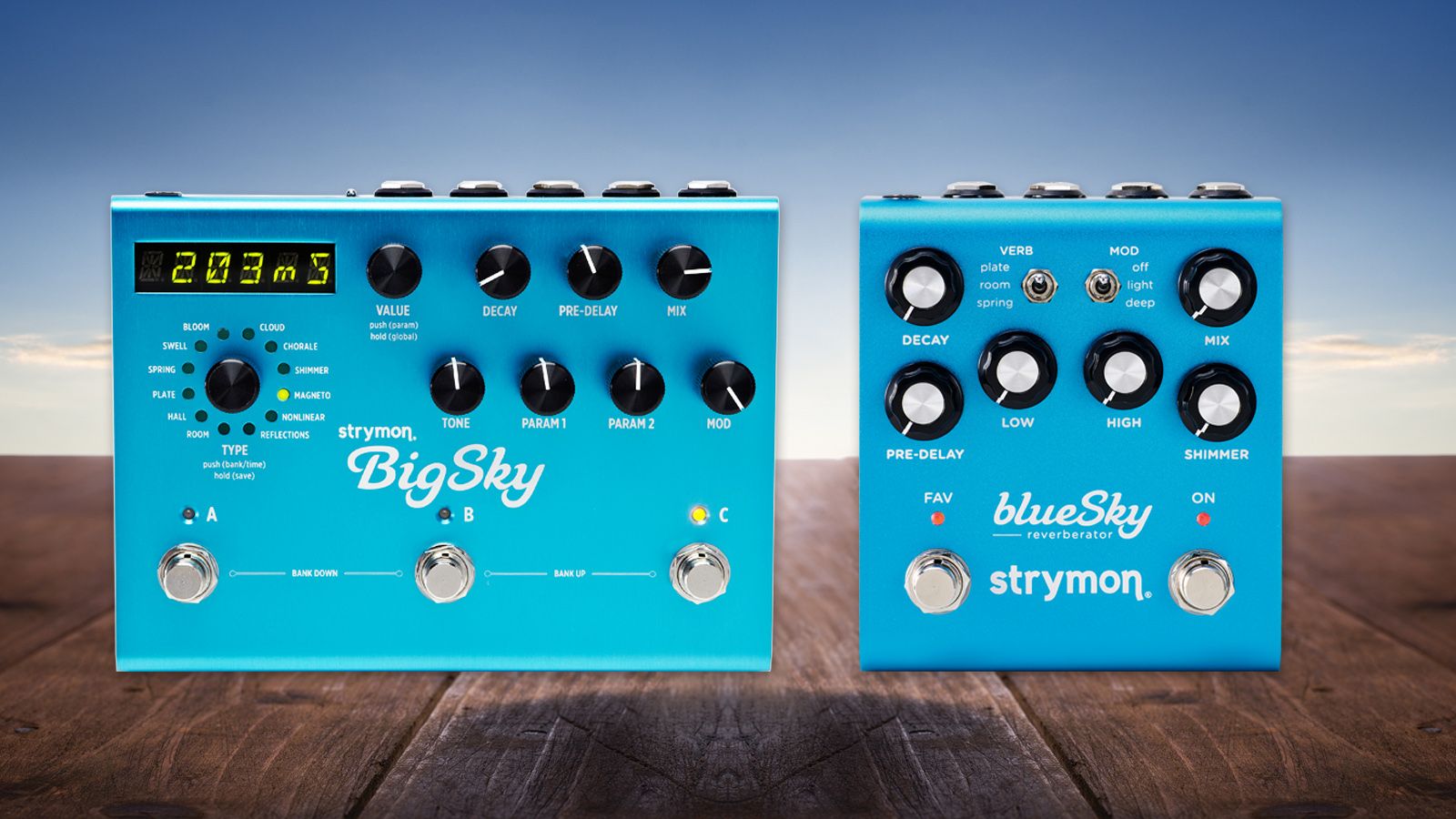 Strymon BigSky vs Strymon BlueSky: which reverb is best for your 