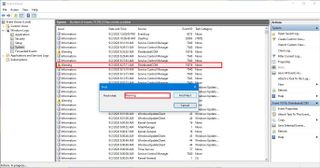 Event Viewer query search