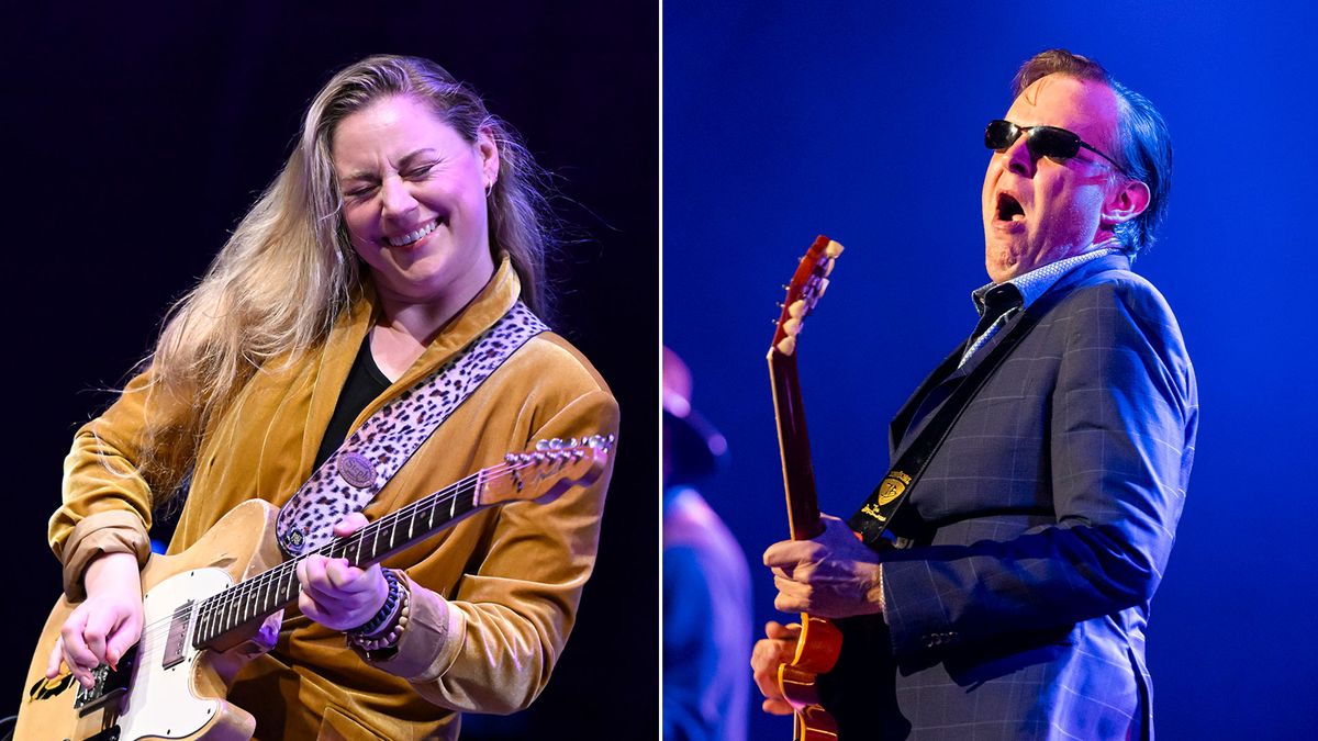 Joanne Shaw Taylor and (the real) Joe Bonamassa