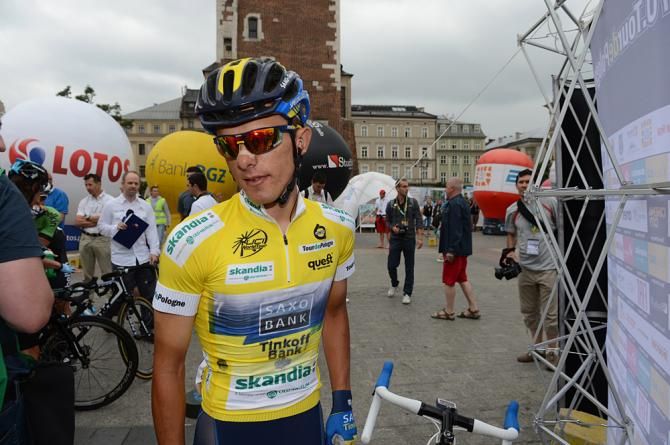 Race leader Rafal Majka