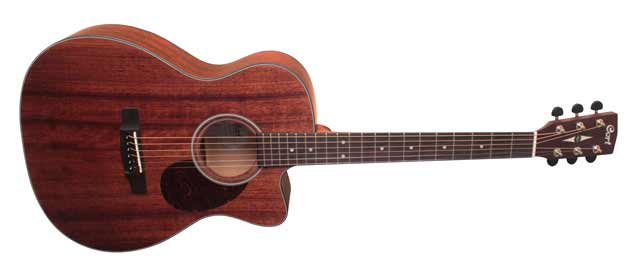 Cort Adds Open-pore, All-mahogany Model To As Series Of Acoustic 