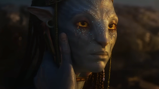 Zoe Saldana in Avatar: The Way of Water