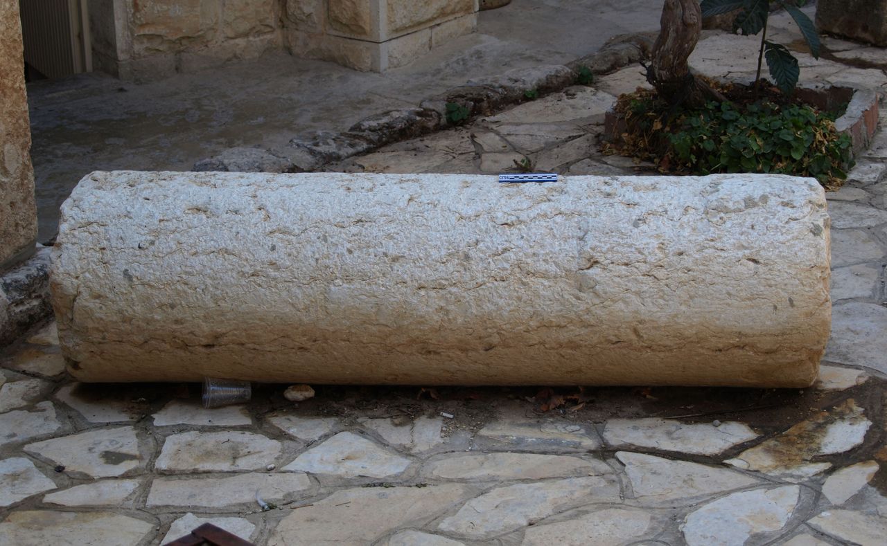 This column is from the Church of the Nutrition and dates back around 1,500 years to the time of the Byzantine Empire. Copyright K.R.Dark