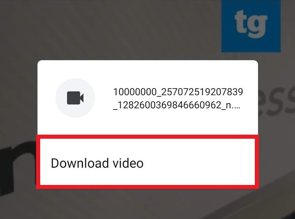 How to download Facebook videos on mobile - download video