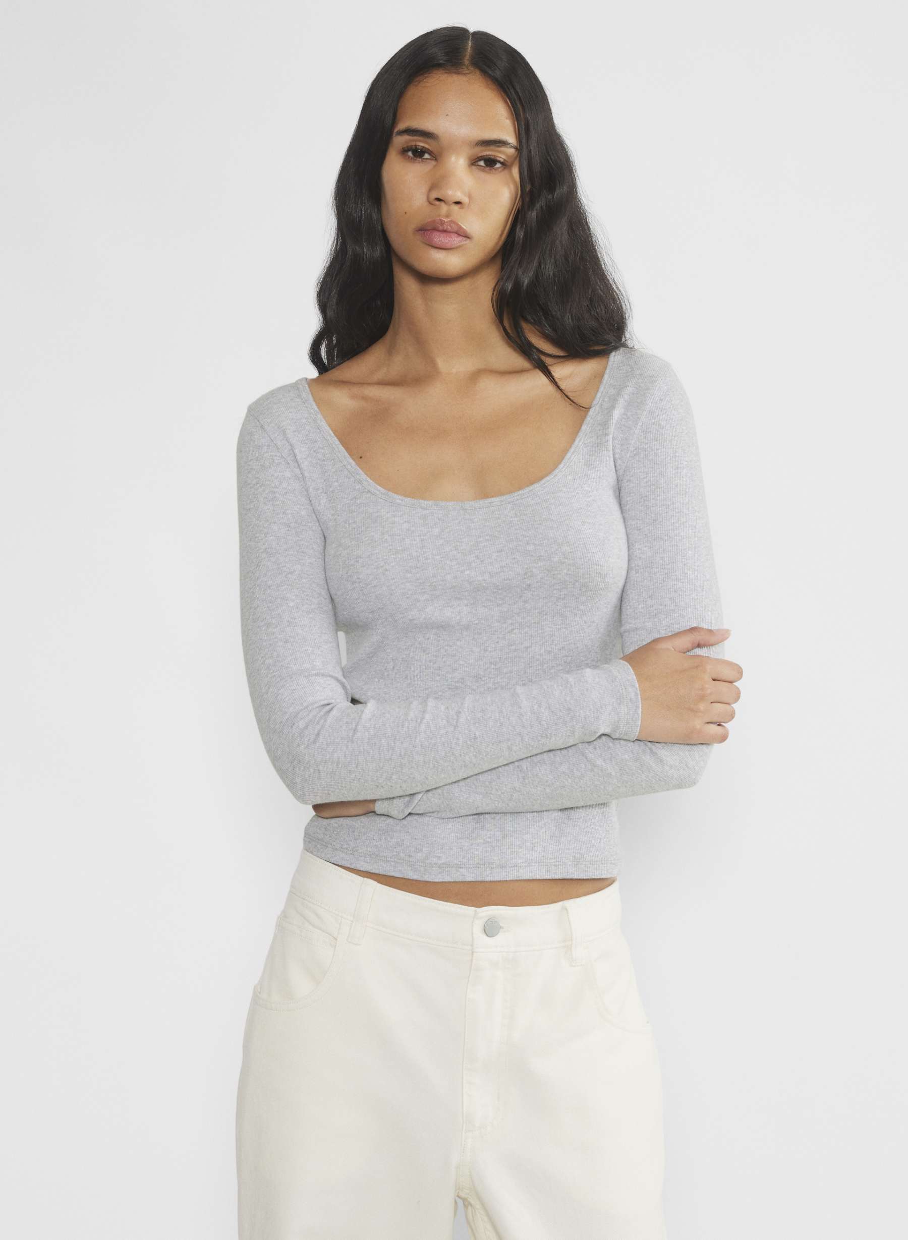 Aritzia, TNA Homestretch Scoopneck Long Sleeve