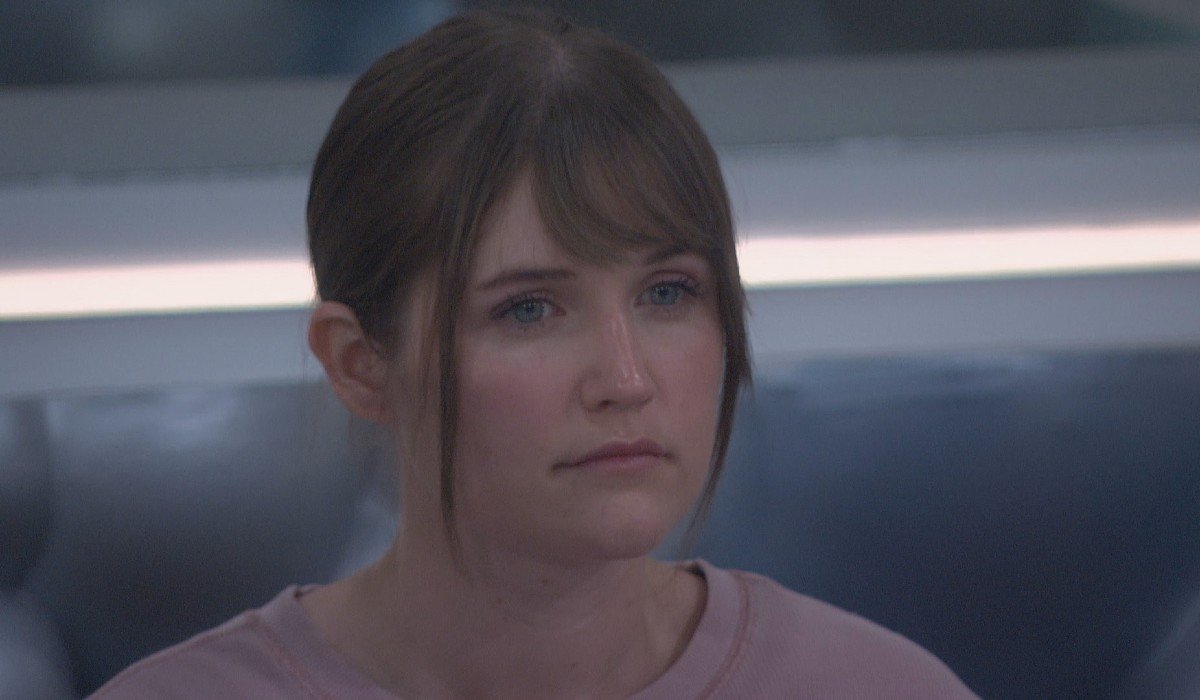 Sarah Beth looking sad Big Brother CBS