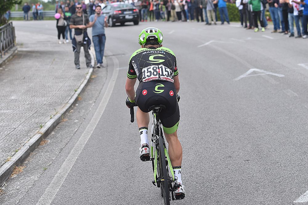 Tom Jelte Slagter (Cannondale-Garmin) hung on for seventh place