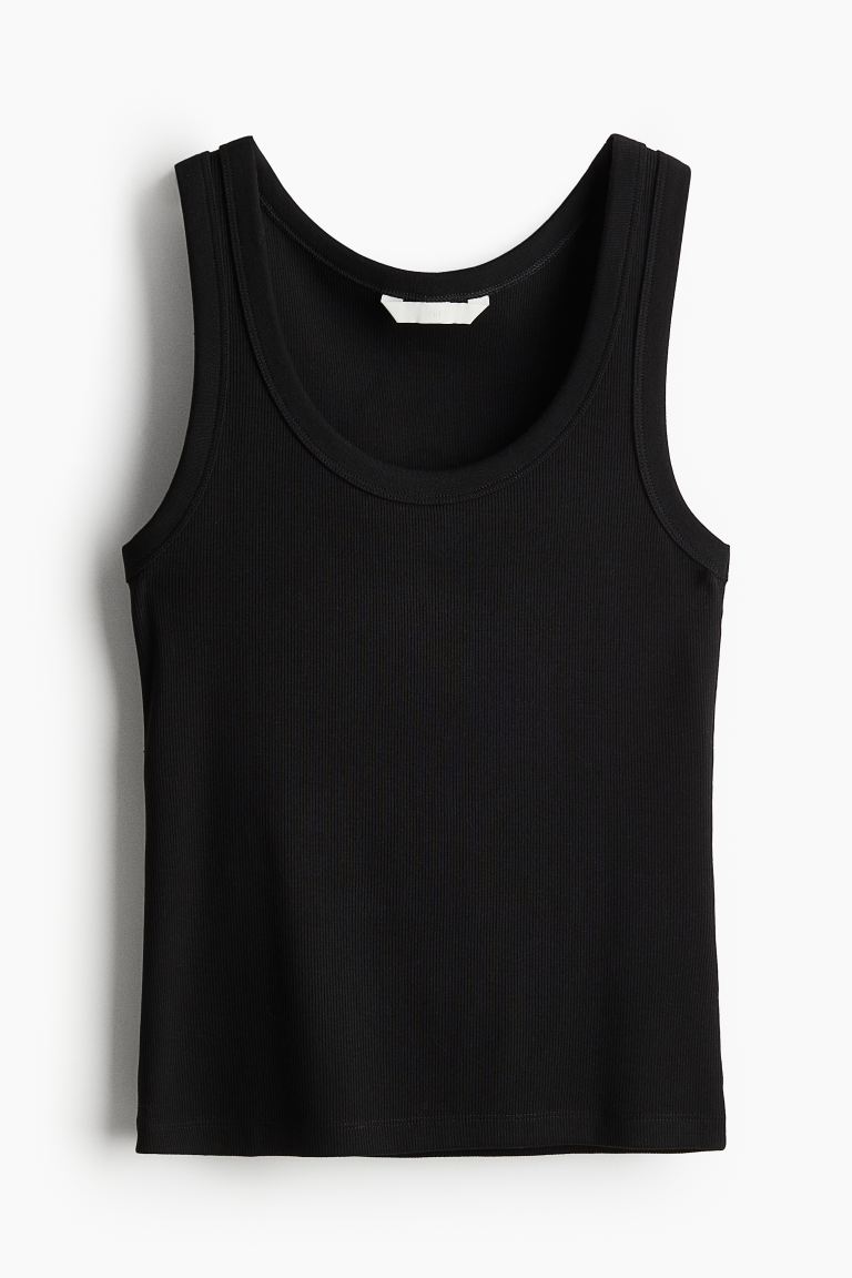 Ribbed Vest Top