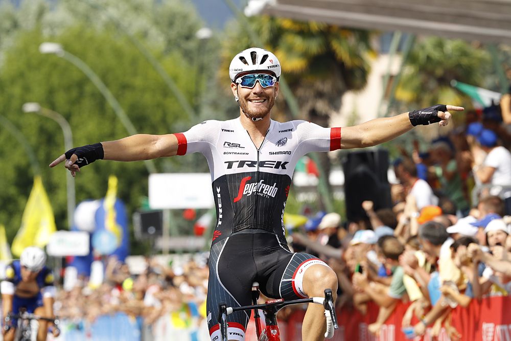 Giacomo Nizzolo (Trek-Segafredo) wins Italian road race title 2016