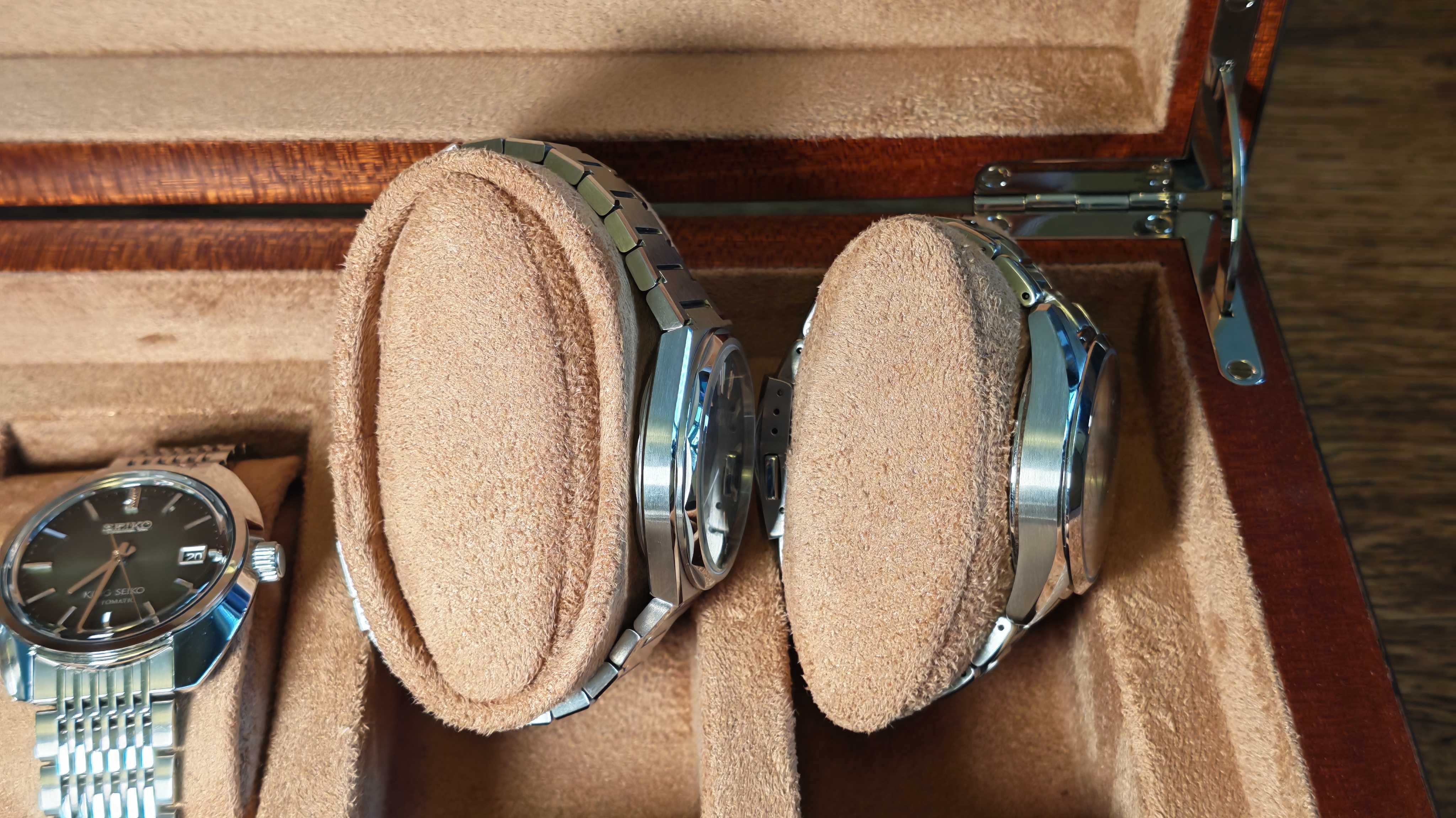 Rapport London Heritage 10-watch box – Macassar