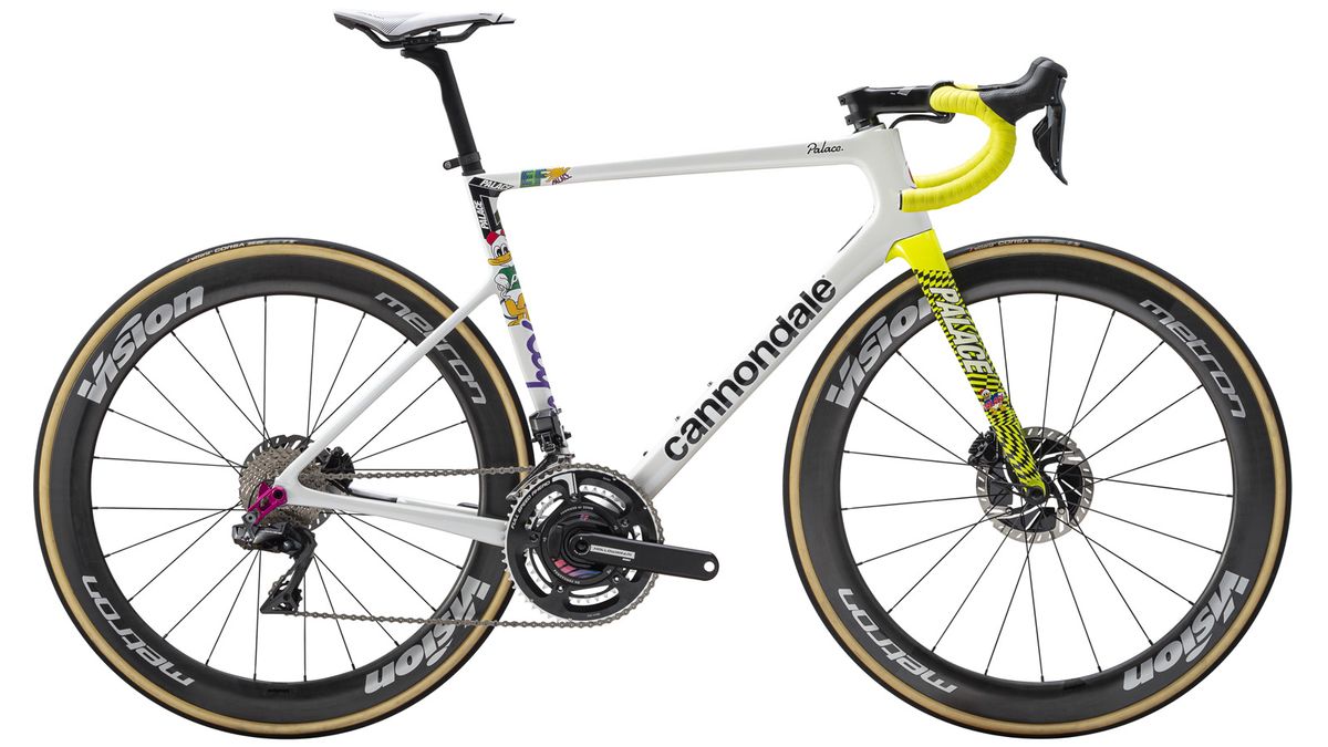 EF Pro Cycling x Palace Skateboards Cannondale bike