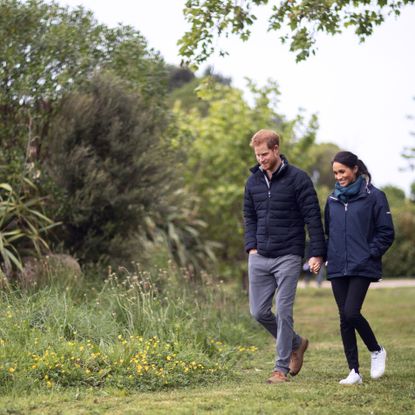 People in nature, Photograph, Grass, Natural landscape, Botany, Tree, Grass family, Fun, Grassland, Walking, 