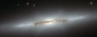 Hubble Spies Galaxy's Big Bulge