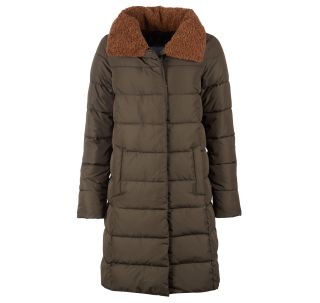 Barbour Wilderness Collection Valerie quilted longline coat, £199, John Lewis & Partners
