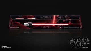 Star Wars The Black Series Darth Vader Force FX Elite Lightsaber box