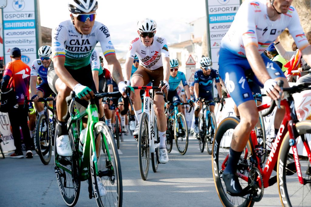 IZNAJAR SPAIN FEBRUARY 16 Ben Alexander Oconnor of Australia and Ag2R Citroen Team reacts after cross the finishing line during the 68th Vuelta A Andalucia Ruta Del Sol 2022 Stage 1 a 2007km at stage from Ubrique to Iznjar 514m 68RdS on February 16 2022 in Iznjar Spain Photo by Bas CzerwinskiGetty Images