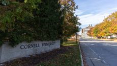One of the entrances to Cornell University in Ithaca, New York. 