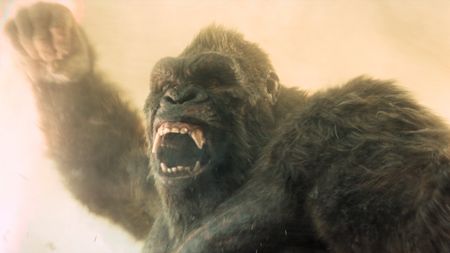 King Kong roaring and raising his right fist in Monarch: Legacy of Monsters season 2