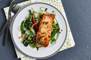 Dinner ideas for two: Miso glazed salmon