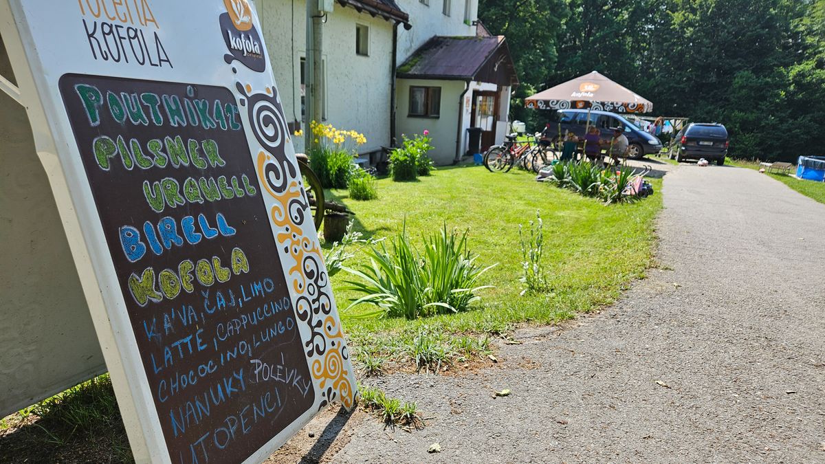 road side restaurant somewhere in Czechia