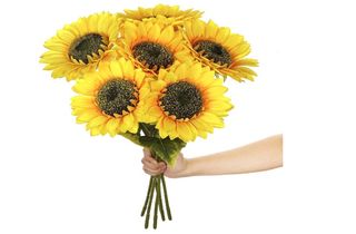 AmyHomie Artificial Sunflower Bouquet Flowers