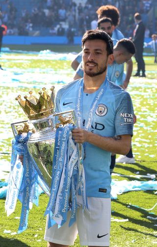 Silva has helped City win four Premier League titles