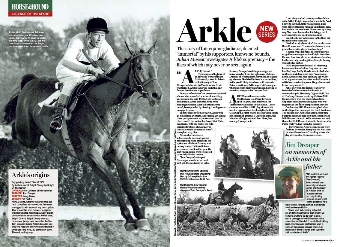 FT 4pp Horse legend Arkle