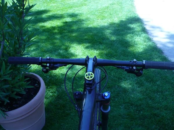 A 90mm stem was on our Specialized Fate Comp.
