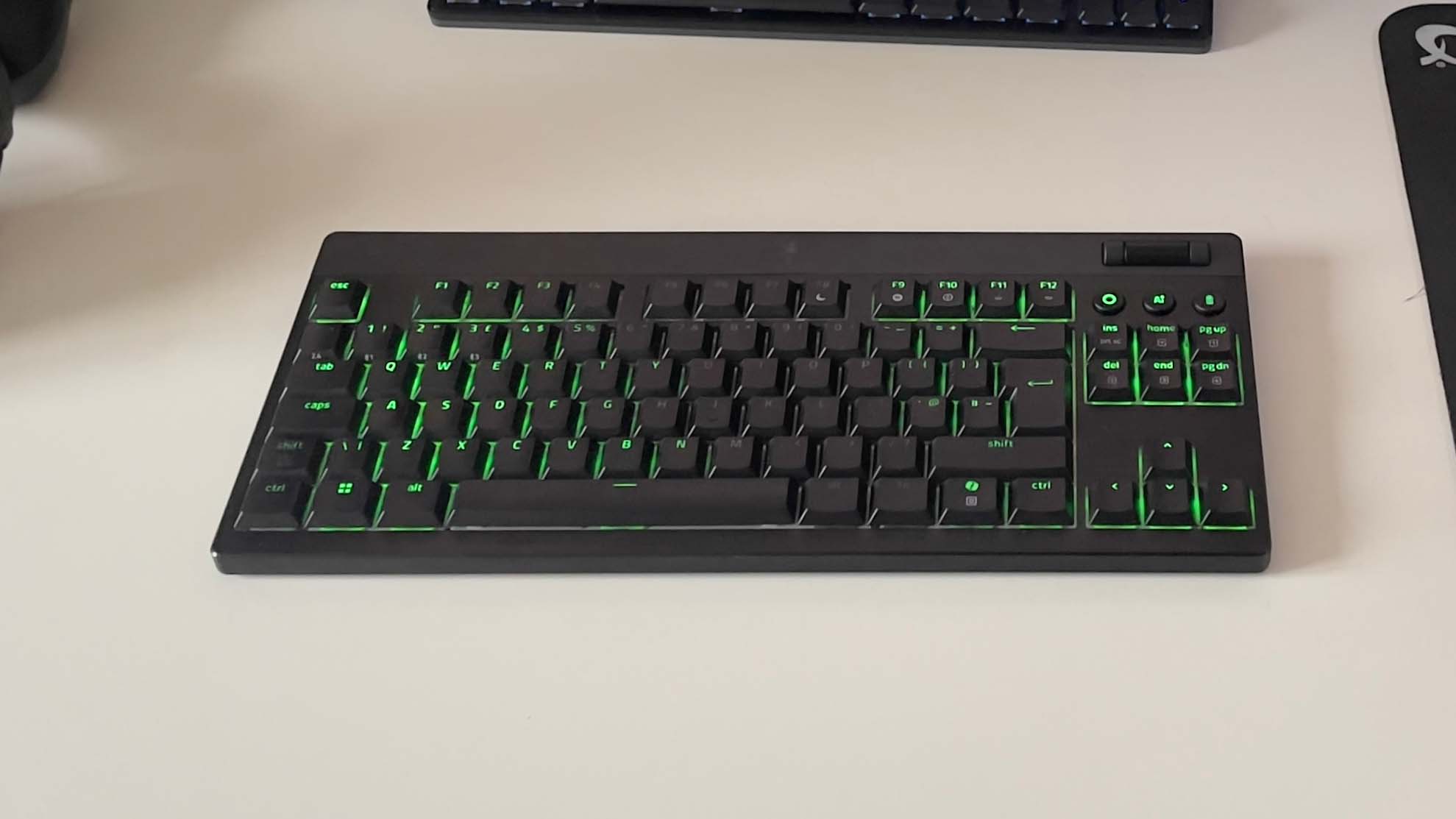 Razer Black Widow V4 Low-Profile Tenkeyless gaming keyboard