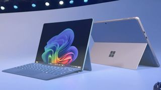 The new AI-powered Surface Laptop and Surface Pro tablet