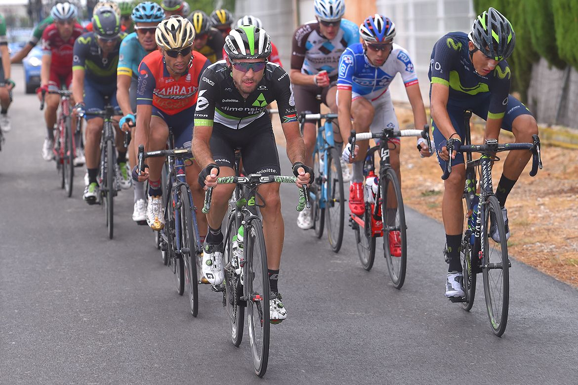 The break on the Vuelta a Espa&ntilde;a's 10th stage
