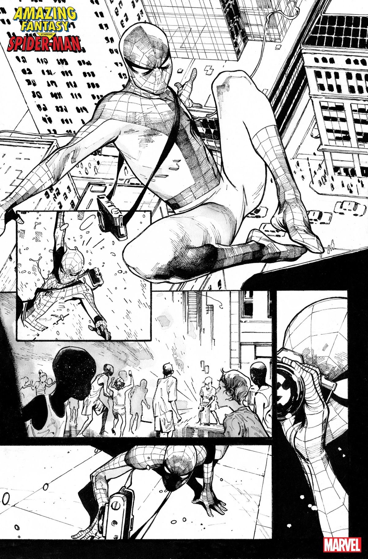 Amazing Spider-Man #1000 page