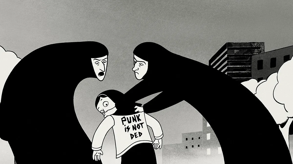 The animated documentary Persepolis