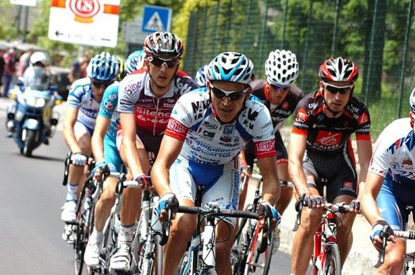 Carlos Jos&eacute; Ochoa (Diquigiovanni) was part of the early, 10-rider break.