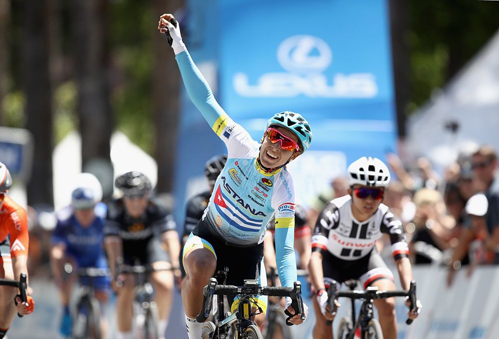 Arlenis Sierra (Astana Women's Team) wins final stage 3 at Amgen Women's Race
