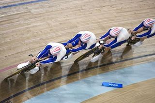The British team hammered out a new world record
