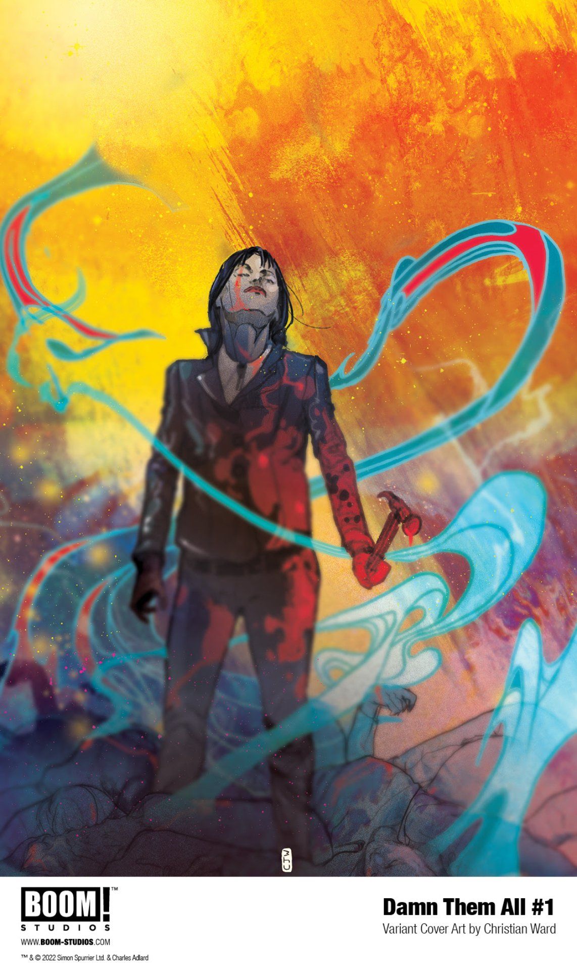 Damn Them All #1 variant cover