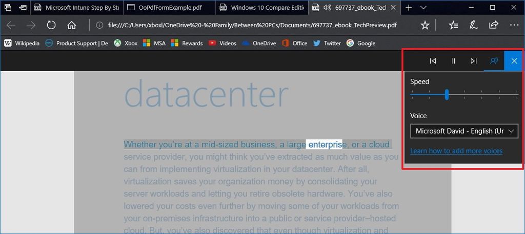 How To Use Microsoft Edge As A PDF Reader In The Windows 10 Fall ...