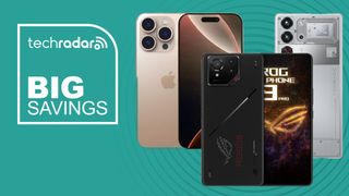 The Asus ROG Phone 9 Pro, iPhone 16 Pro, and Nubia Redmagic 10 Pro