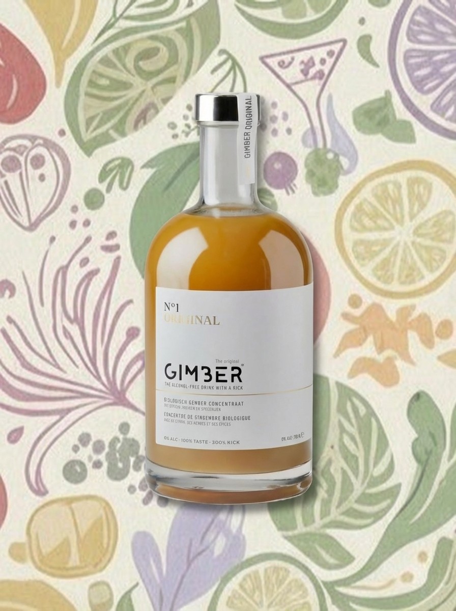 Gimber : the Original Natural Concentrate Made With the Best Organic Ginger From Peru (700 Ml)